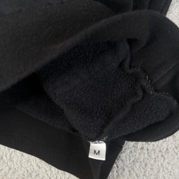 Affliction Hoodie Women M Black Sweatshirt Wings Crest Gothic Sweater Distressed - Picture 6 of 6